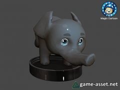 1UP Magic Cartoon - Elephant