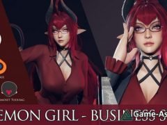 Daemon Girl - Business Suit