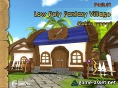 Low Poly Fantasy Village Pack.01