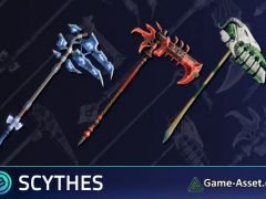 Stylized Scythes - RPG Weapons
