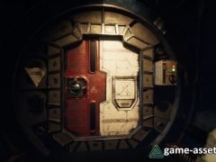 Dark Sci-fi Corridor