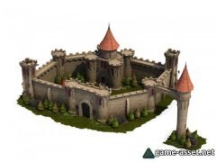 Top-Down Medieval Castle