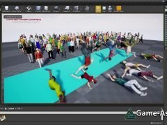 Golaem Crowd v8.2 for Maya / Houdini / Katana / Unreal Engine Win