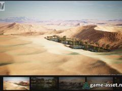 Dune Desert Landscape