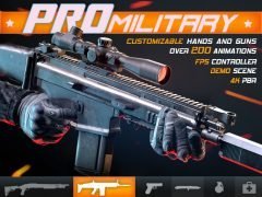 PRO Military: Customizable FPS Character