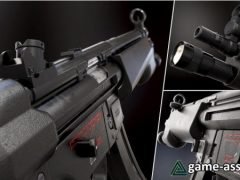 FPS SMG 5 - Model & Textures
