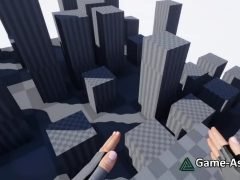 Virtual Reality Character Flying