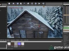 Realistic Snowy Game Environment Creation