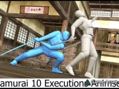 Samurai 10 Executions Animset