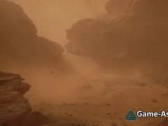 Sandstorm Environment - Planet-X