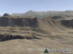 PBR+ Wasteland Landscape