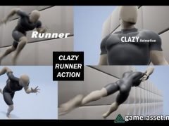 Runner Action Animation Pack