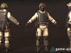 Russian Soldier, Military and Police, Customizable
