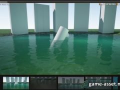 Real dynamic water - Create lake, river, pool, any you want