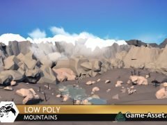 Low Poly - Mountains Environment