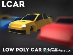 LCar - (Low poly car pack + Bonus)