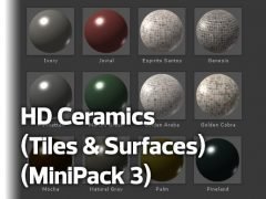 HD Ceramics (Tiles & Surfaces) (MiniPack 3) v1.0