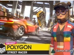 POLYGON - Street Racer - Low Poly 3D Art by Synty