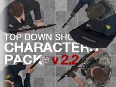Top Down Shooter Characters pack
