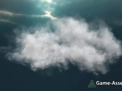 3D Animated Clouds