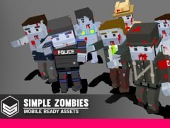 Simple Zombies - Cartoon Characters