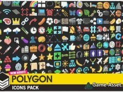 POLYGON Icons Pack - Low Poly 3D Art by Synty