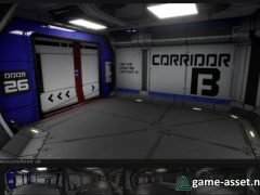 Modular Sci Fi Corridor B