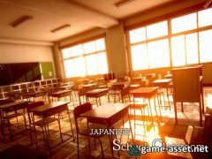 Japanese School Classroom