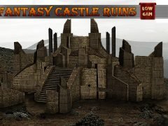 Fantasy Castle Ruins