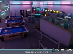Pizza Bar Environment by Gamertose