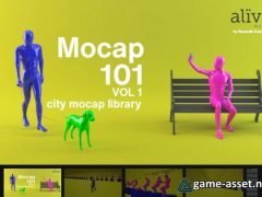 MOCAP 101 ANIMATIONS - VOL 01 - CITY PEOPLE