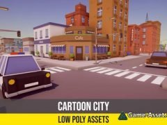 Cartoon Low Poly City Pack