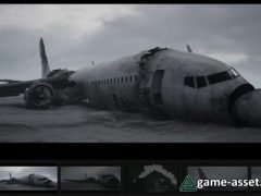 Crashed Airliner