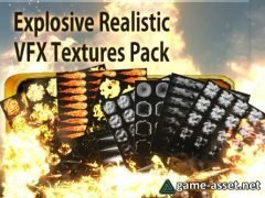 Explosive Realistic VFX Texture Pack