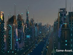 Mega Sci-Fi City Package (Unity)
