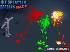 Hit Splatter Effects Pack 1