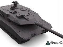 3D Model | Leopard 2A7 Tank