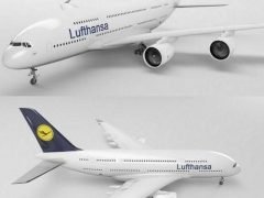 3D Model - Lufthansa A380