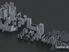 3D-Model - MEDIEVAL BUILDINGS set