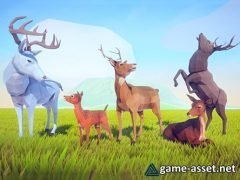 Poly Art: Deer