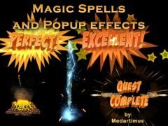 Magic Spells and Popup effects