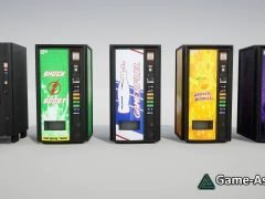 Vending Machine + Food & Drink - Prop Pack