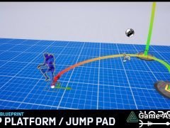 Advanced Blueprint - Jump Platform / Jump Pad