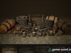 Medieval Props: Cellar