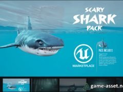 Scary Shark Assets