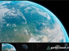 Realistic Earth (32K Cinematic / VR / Mobile)