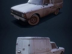 3D Model – Car IZH-2715
