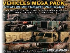 Vehicles Mega Pack