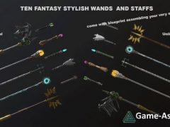 Ten Stylish Staffs and Wands