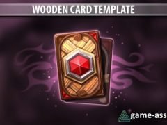 Wooden Card Template